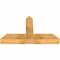 Ekena Millwork Portland Rough Sawn Timber Gable Bracket, Western Red Cedar, 48"W x 28"H x 6"D x 6"F, 14/12 Pitch GBW048X28X0606POR00RWR - alternate 4